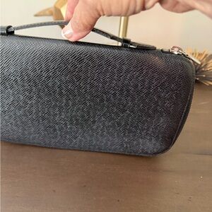 Louis Vuitton Black Textured Leather Wallet